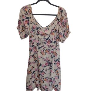 Floral Print Women's Dress
